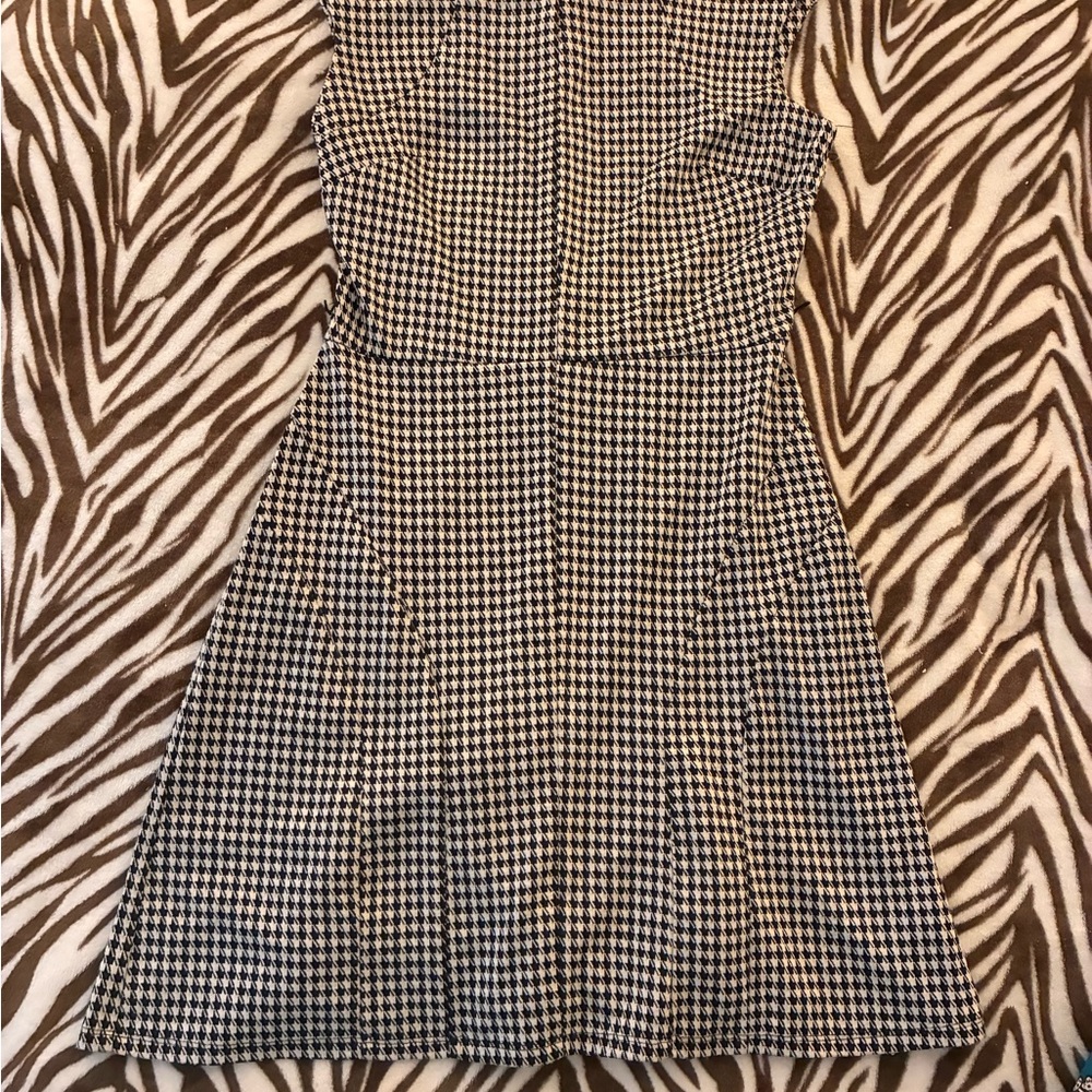 Merona Black and White Strapless Sheath Dress
